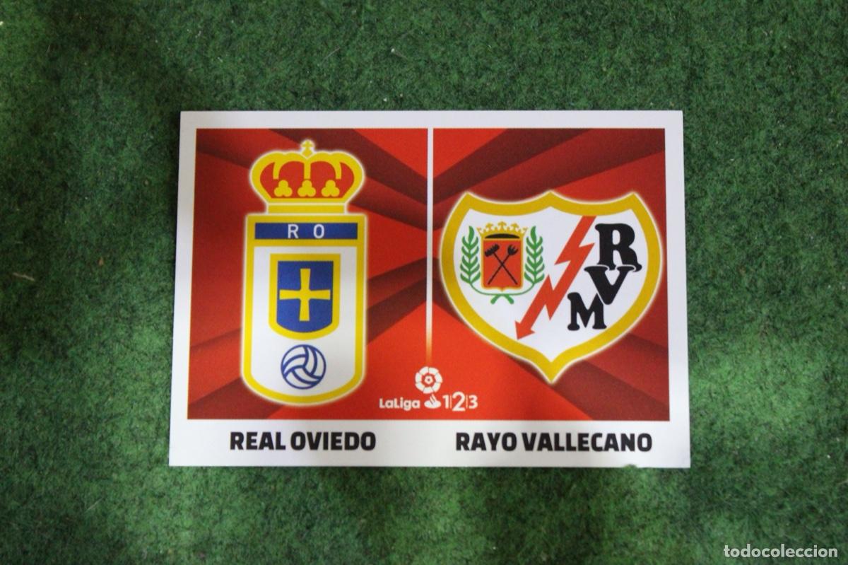 Figurine di Calcio: 8 ESCUDOS OVIEDO / RAYO VALLECANO LALIGA 1|2|3 LIGA ESTE 2017-18 2017 2018 17 18 LALIGA SANTANDER