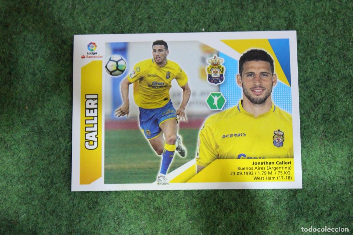 Fu&szlig;ball-Sticker: 14 BIS CALLERI UD LAS PALMAS COLOCA LIGA ESTE 2017-18 2017 2018 17 18 LALIGA SANTANDER