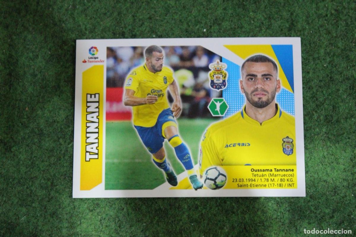Fu&szlig;ball-Sticker: 16 BIS TANNANE UD LAS PALMAS COLOCA LIGA ESTE 2017-18 2017 2018 17 18 LALIGA SANTANDER