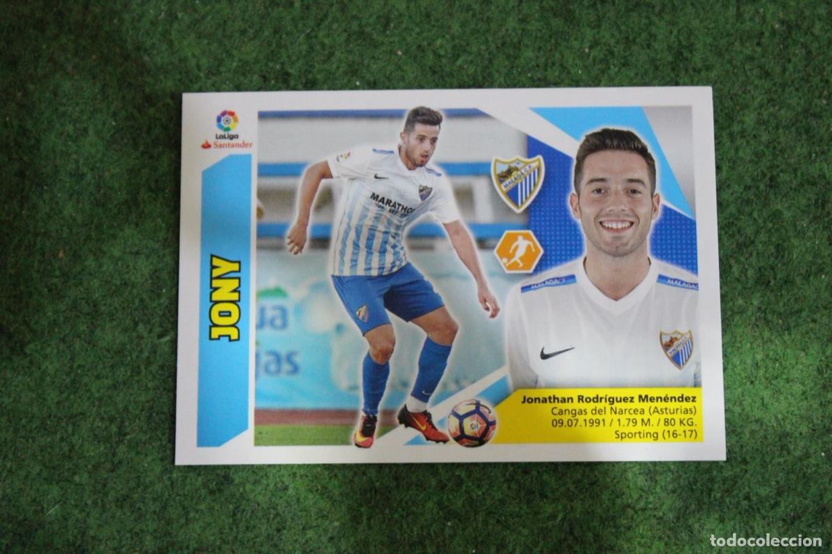 Fu&szlig;ball-Sticker: 13A JONY M&Aacute;LAGA CF LIGA ESTE 2017-18 2017 2018 17 18 LALIGA SANTANDER
