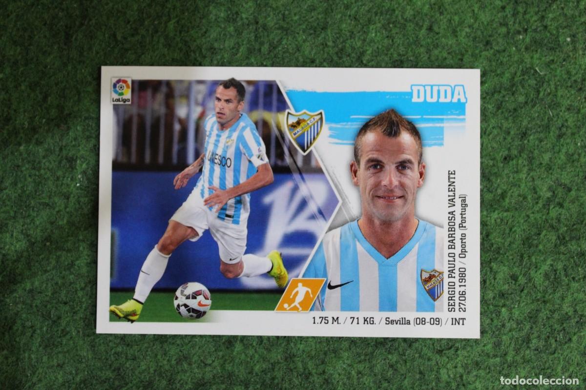Fu&szlig;ball-Sticker: 14 DUDA M&Aacute;LAGA LIGA ESTE PANINI 2015 2016 LIGA BBVA