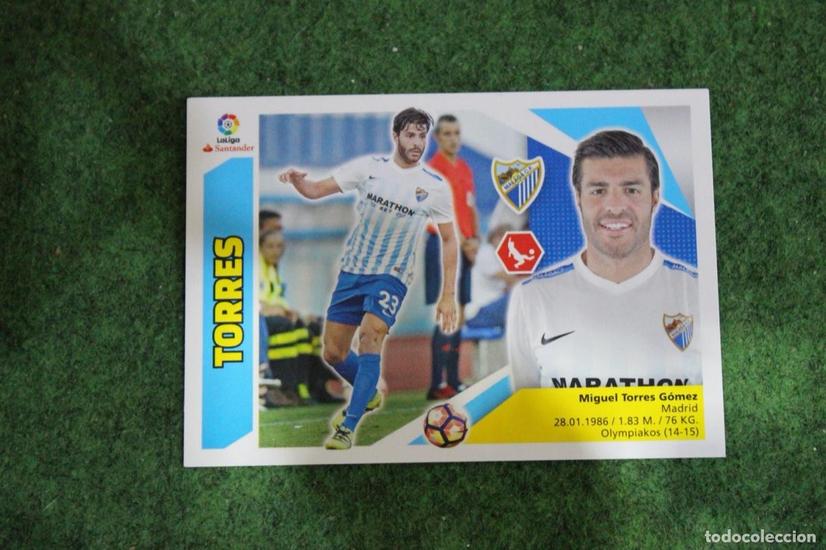 Figurine di Calcio: 6 MIGUEL TORRES M&Aacute;LAGA CF LIGA ESTE 2017-18 2017 2018 17 18 LALIGA SANTANDER