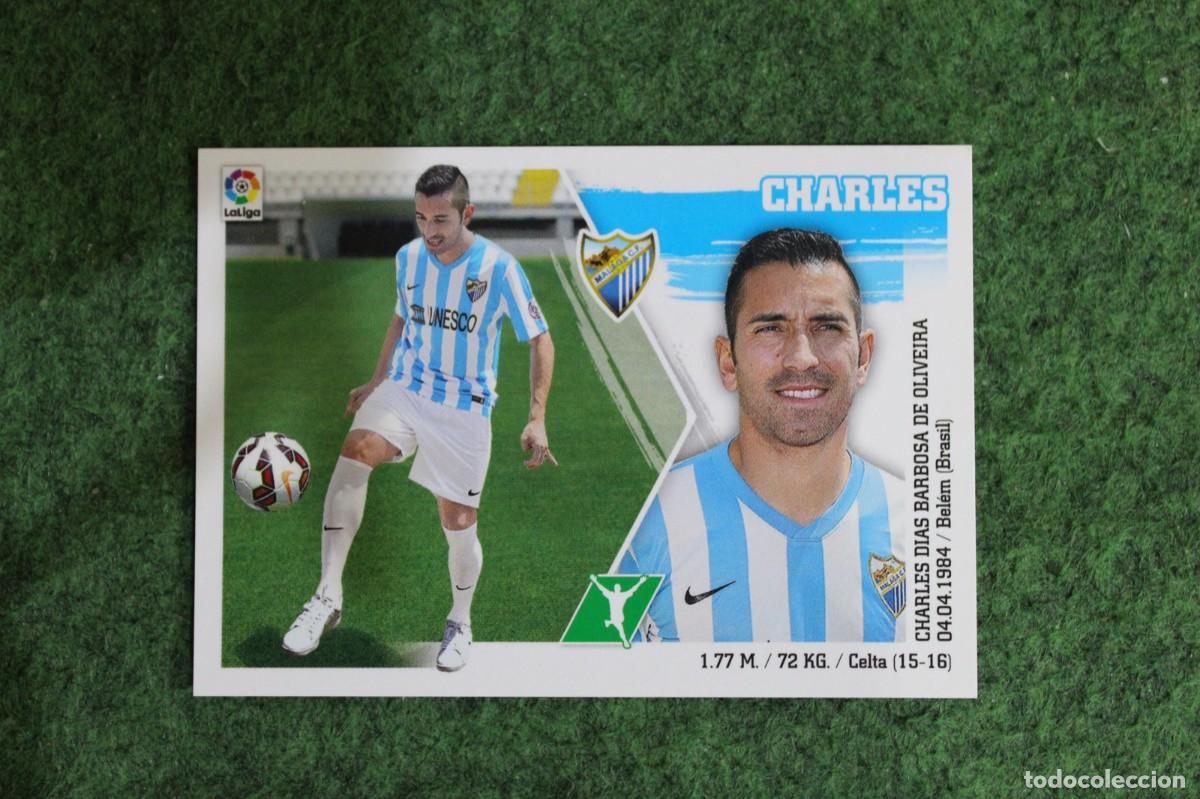 Football Stickers: 20 CHARLES M&Aacute;LAGA LIGA ESTE PANINI 2015 2016 LIGA BBVA