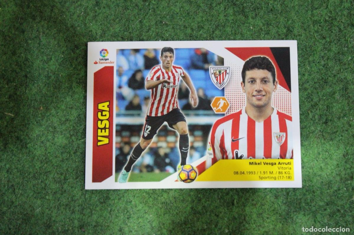 Fu&szlig;ball-Sticker: 24 VESGA ATHLETIC CLUB ULTIMOS FICHAJES LIGA ESTE 2017-18 2017 2018 17 18 LALIGA SANTANDER