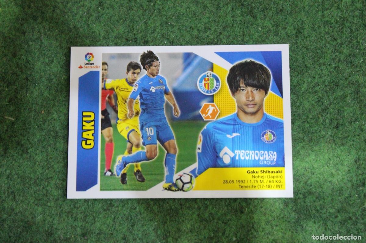 Fu&szlig;ball-Sticker: 29 GAKU GETAFE CF ULTIMOS FICHAJES LIGA ESTE 2017-18 2017 2018 17 18 LALIGA SANTANDER