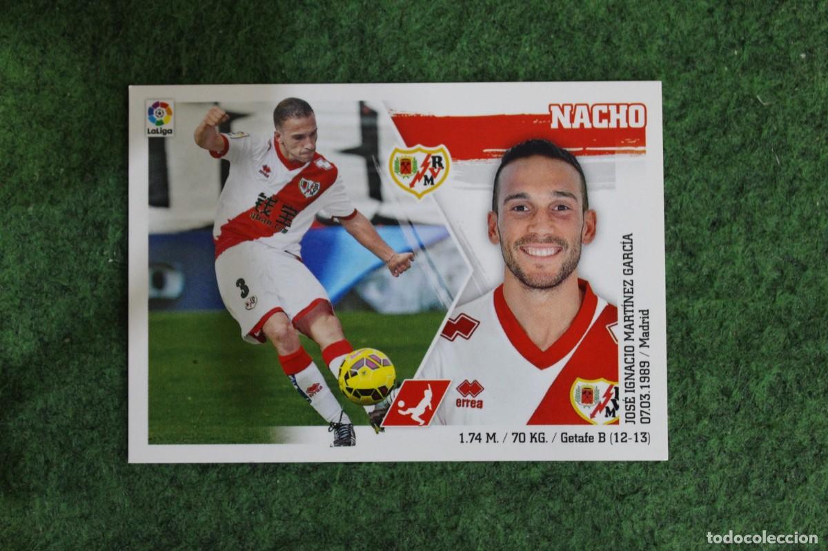 Fu&szlig;ball-Sticker: 10 NACHO RAYO VALLECANO LIGA ESTE PANINI 2015 2016 LIGA BBVA