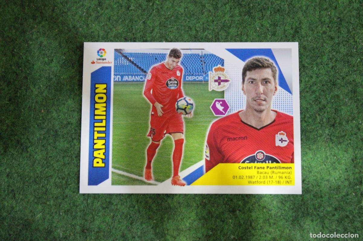 Fu&szlig;ball-Sticker: 53 PANTILIMON RC DEPORTIVO ULTIMOS FICHAJES LIGA ESTE 2017-18 2017 2018 17 18 LALIGA SANTANDER