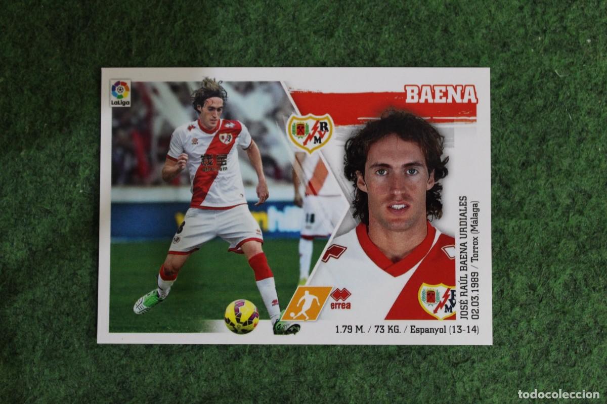 Fu&szlig;ball-Sticker: 12 BAENA RAYO VALLECANO LIGA ESTE PANINI 2015 2016 LIGA BBVA