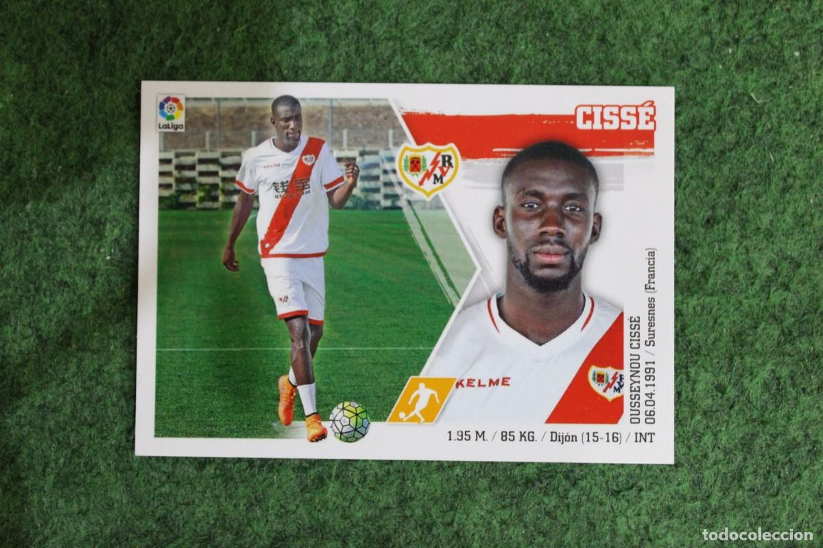 Fu&szlig;ball-Sticker: 15 CISS&Eacute; RAYO VALLECANO LIGA ESTE PANINI 2015 2016 LIGA BBVA