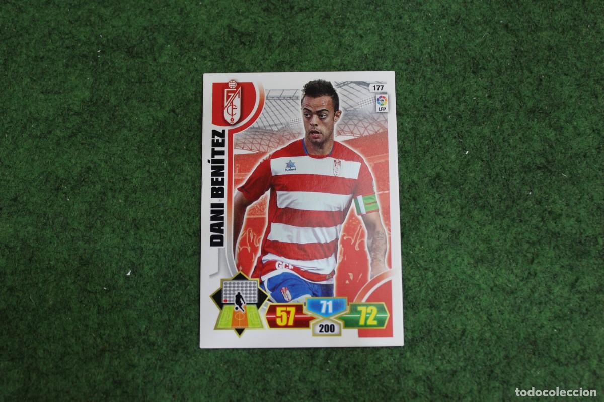 Fu&szlig;ball-Sticker: 177 DANI BEN&Iacute;TEZ GRANADA CF ADRENALYN XL 2013 2014 13 14 LALIGA SANTANDER