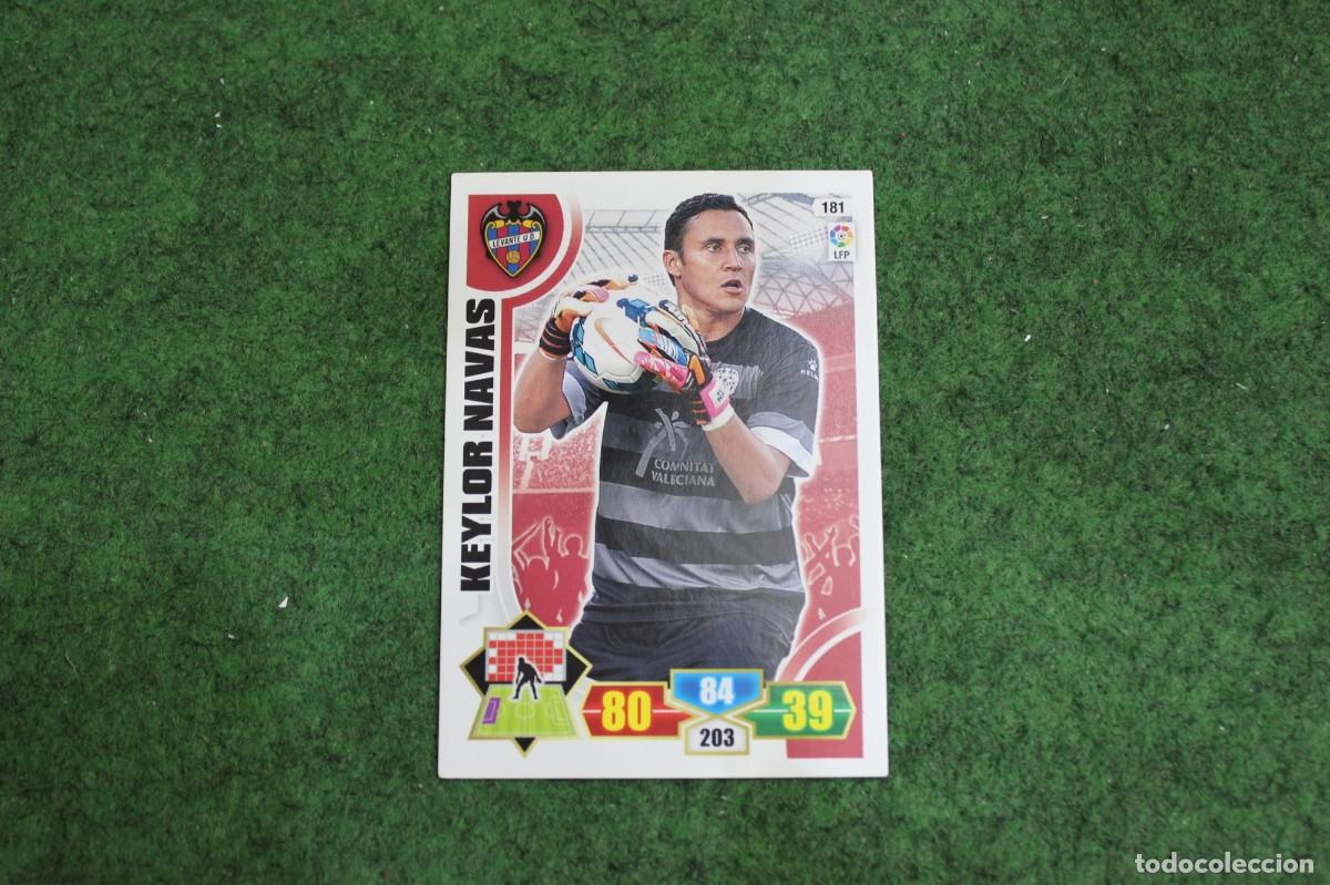 Cromos de f&uacute;tbol: 181 KEYLOR NAVAS LEVANTE UD ADRENALYN XL 2013 2014 13 14 LALIGA SANTANDER