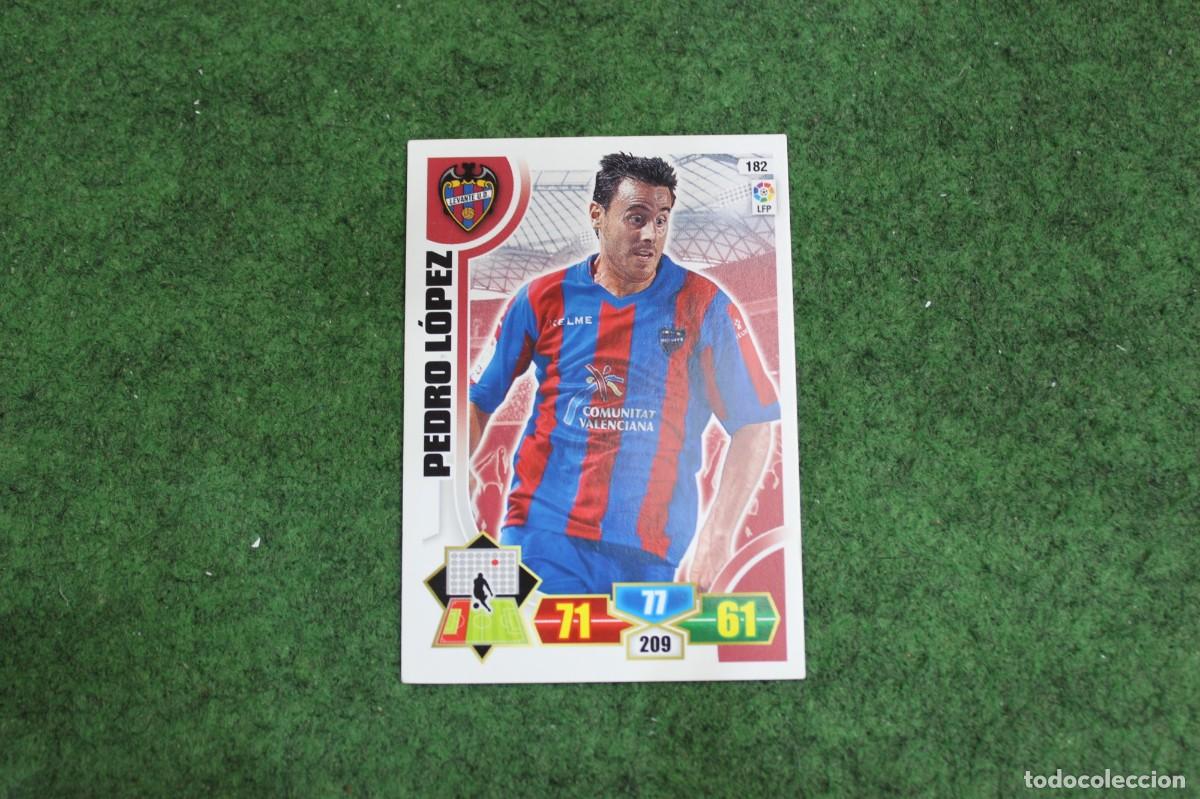 Cromos de f&uacute;tbol: 182 PEDRO L&Oacute;PEZ LEVANTE UD ADRENALYN XL 2013 2014 13 14 LALIGA SANTANDER