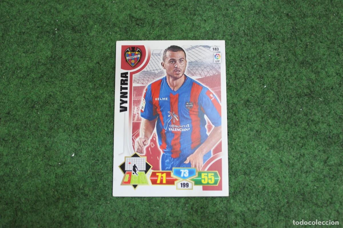 Cromos de f&uacute;tbol: 183 VYNTRA LEVANTE UD ADRENALYN XL 2013 2014 13 14 LALIGA SANTANDER