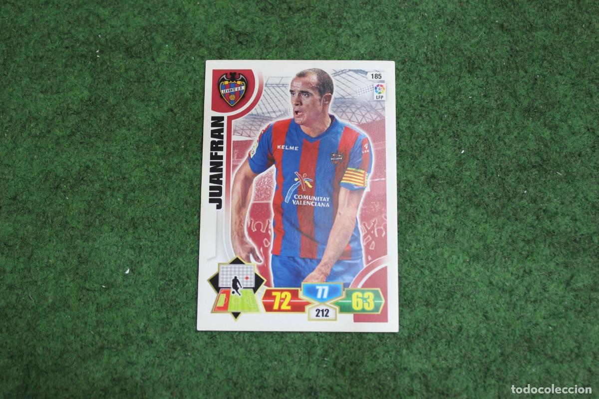 Cromos de f&uacute;tbol: 185 JUANFRAN LEVANTE UD ADRENALYN XL 2013 2014 13 14 LALIGA SANTANDER
