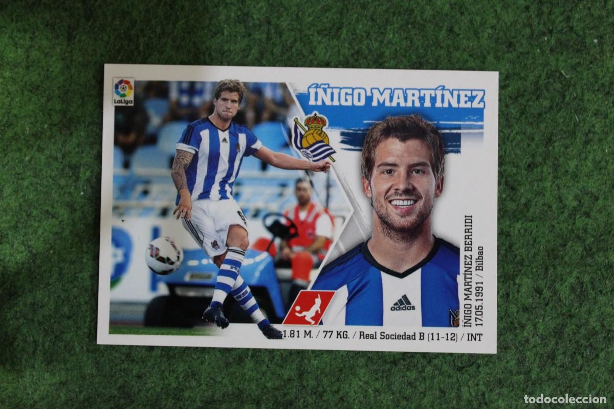 Figurine di Calcio: 9 &Iacute;&Ntilde;IGO MART&Iacute;NEZ REAL SOCIEDAD LIGA ESTE PANINI 2015 2016 LIGA BBVA