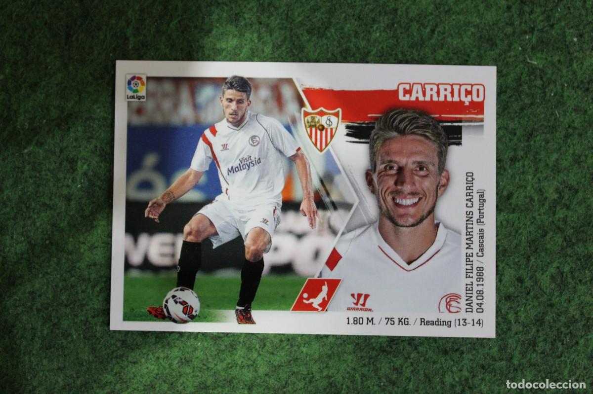 Cromos de f&uacute;tbol: 7 CARRI&Ccedil;O SEVILLA LIGA ESTE PANINI 2015 2016 LIGA BBVA