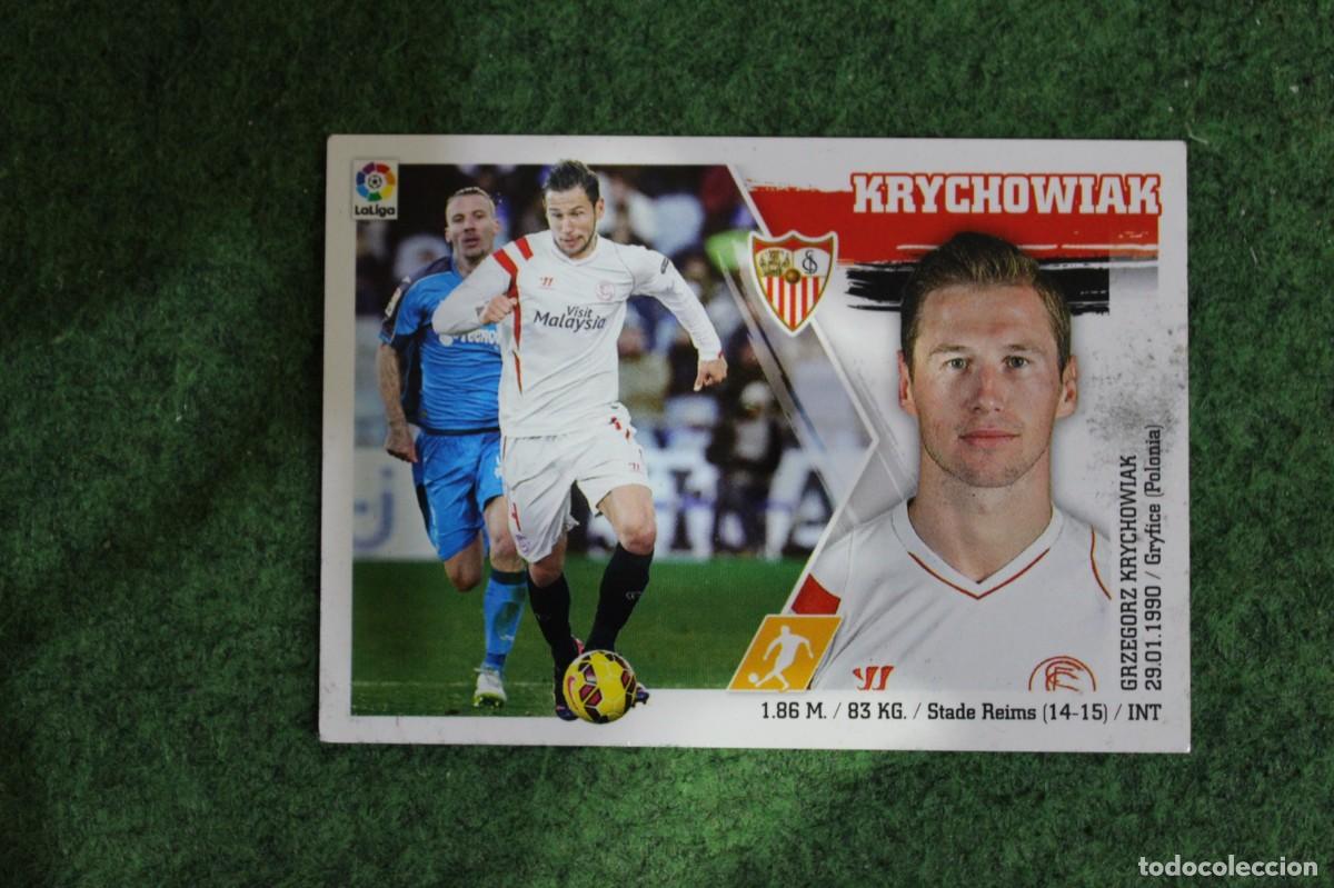 Cromos de f&uacute;tbol: 12 KRYCHOWIAK SEVILLA LIGA ESTE PANINI 2015 2016 LIGA BBVA