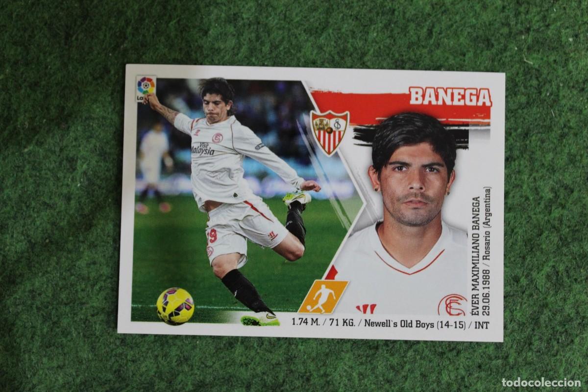 Cromos de f&uacute;tbol: 13 BANEGA SEVILLA LIGA ESTE PANINI 2015 2016 LIGA BBVA