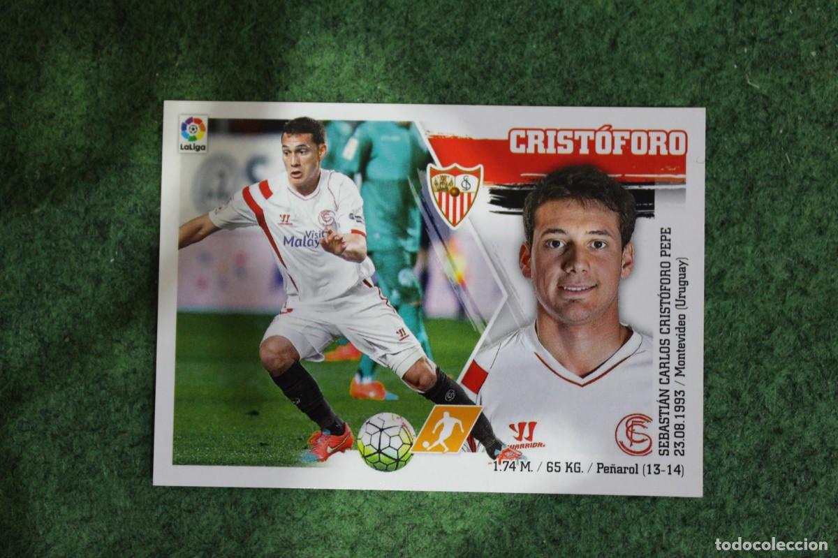 Cromos de f&uacute;tbol: 15 BIS CRIST&Oacute;FORO COLOCA SEVILLA LIGA ESTE PANINI 2015 2016 LIGA BBVA