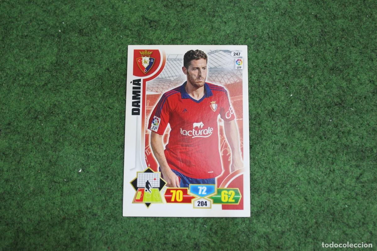 Cromos de f&uacute;tbol: 247 DAMI&Agrave; CA OSASUNA ADRENALYN XL 2013 2014 13 14 LALIGA SANTANDER