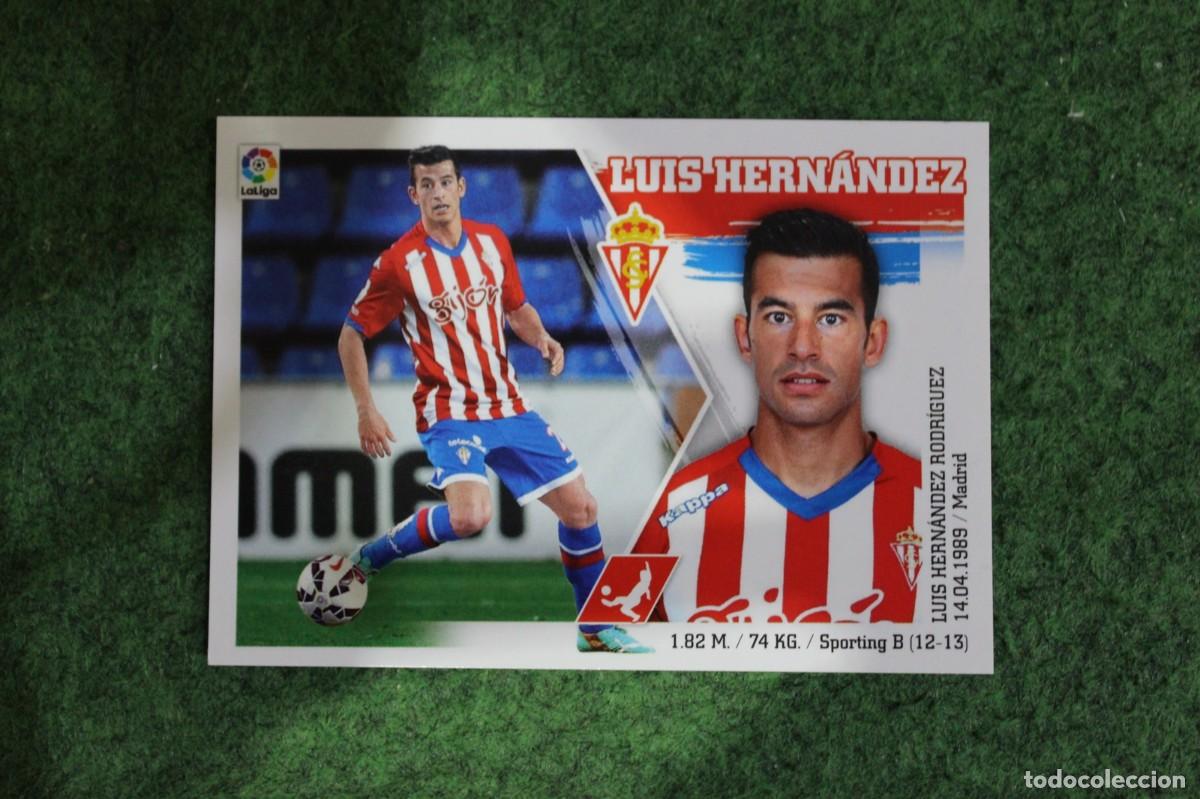 Figurine di Calcio: 6 LUIS HERN&Aacute;NDEZ SPORTING LIGA ESTE PANINI 2015 2016 LIGA BBVA