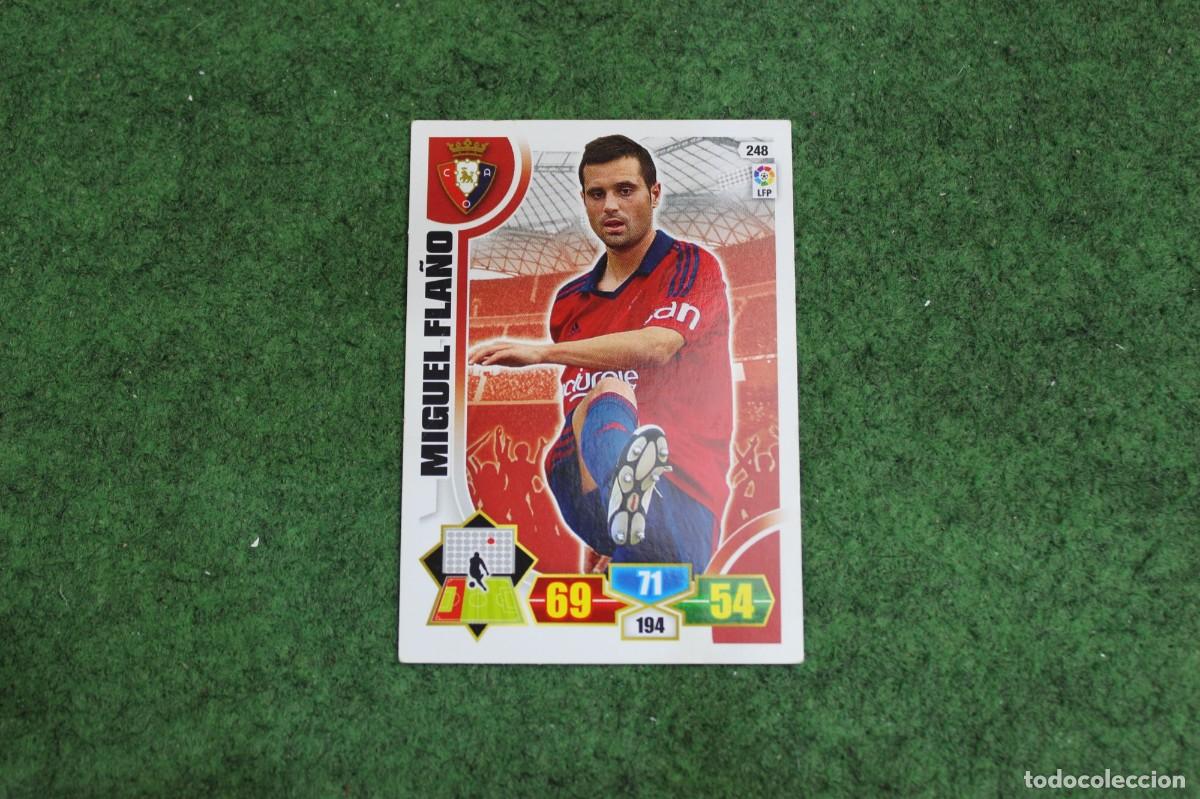 Cromos de f&uacute;tbol: 248 MIGUEL FLA&Ntilde;O CA OSASUNA ADRENALYN XL 2013 2014 13 14 LALIGA SANTANDER