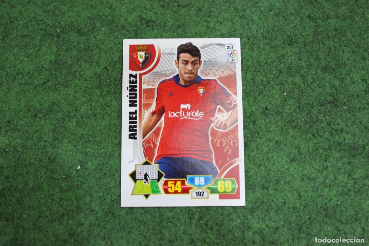 Cromos de f&uacute;tbol: 251 ARIEL N&Uacute;&Ntilde;EZ CA OSASUNA ADRENALYN XL 2013 2014 13 14 LALIGA SANTANDER