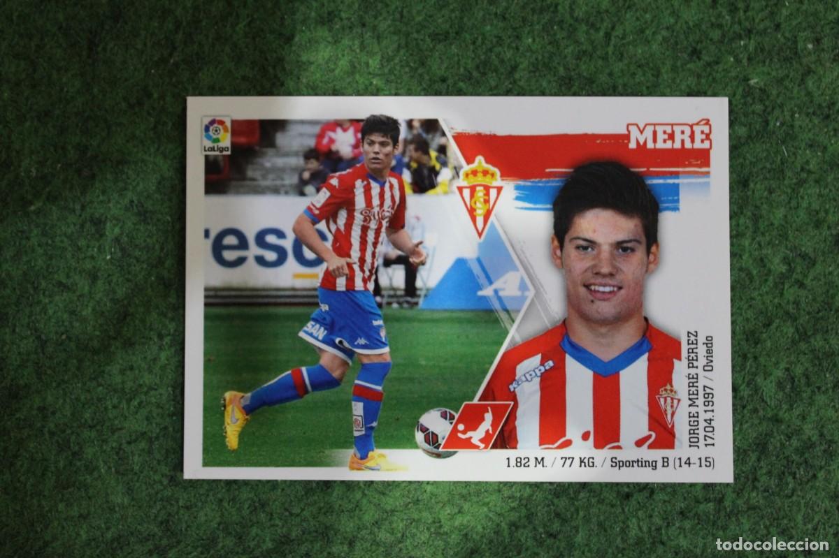 Cromos de f&uacute;tbol: 7 MER&Eacute; SPORTING LIGA ESTE PANINI 2015 2016 LIGA BBVA