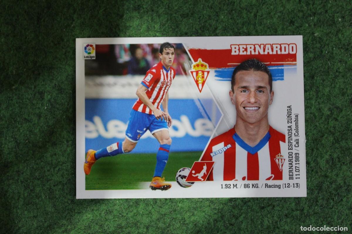 Cromos de f&uacute;tbol: 8 BERNARDO SPORTING LIGA ESTE PANINI 2015 2016 LIGA BBVA
