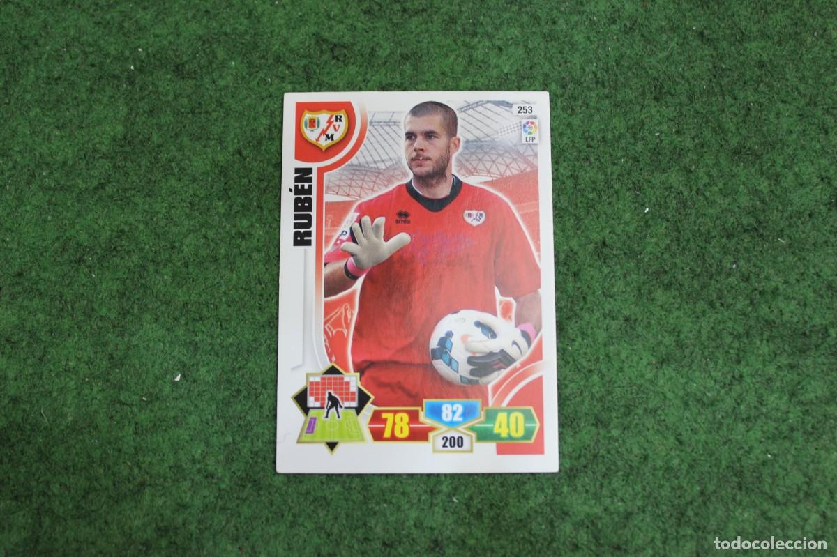 Cromos de f&uacute;tbol: 253 RUB&Eacute;N RAYO VALLECANO ADRENALYN XL 2013 2014 13 14 LALIGA SANTANDER