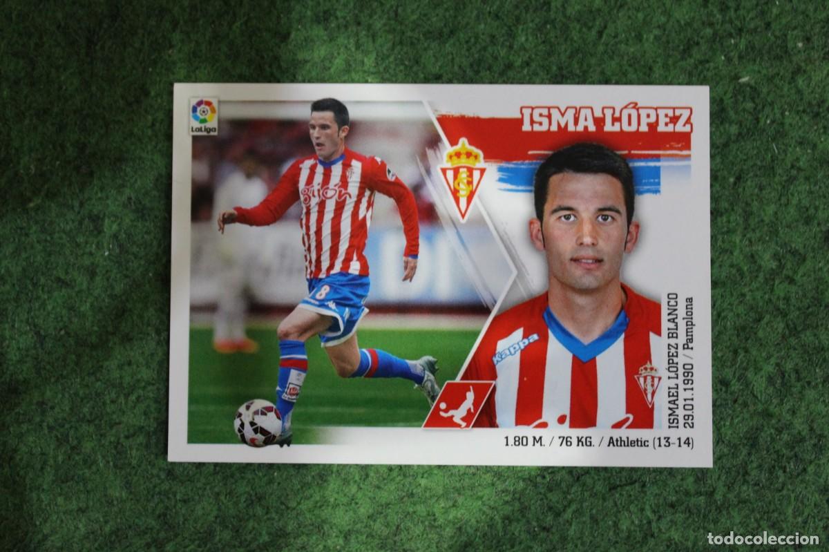 Cromos de f&uacute;tbol: 10 ISMA L&Oacute;PEZ SPORTING LIGA ESTE PANINI 2015 2016 LIGA BBVA