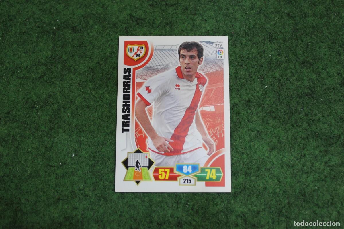 Cromos de f&uacute;tbol: 259 TRASHORRAS RAYO VALLECANO ADRENALYN XL 2013 2014 13 14 LALIGA SANTANDER