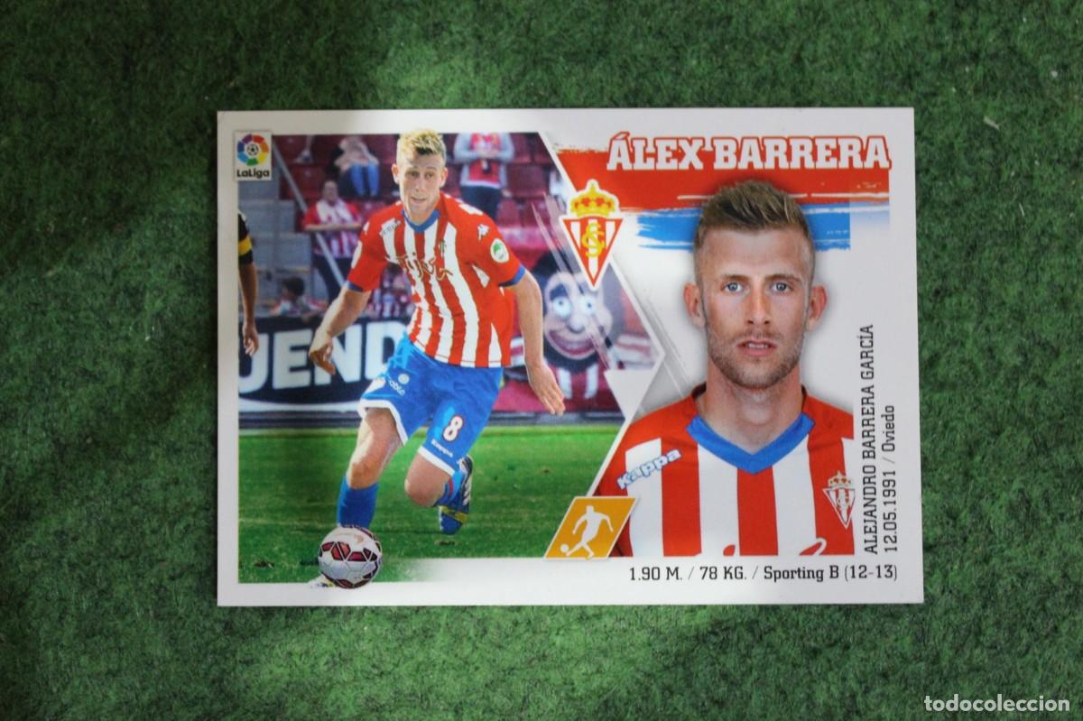 Cromos de f&uacute;tbol: 14 &Aacute;LEX BARRERA SPORTING LIGA ESTE PANINI 2015 2016 LIGA BBVA