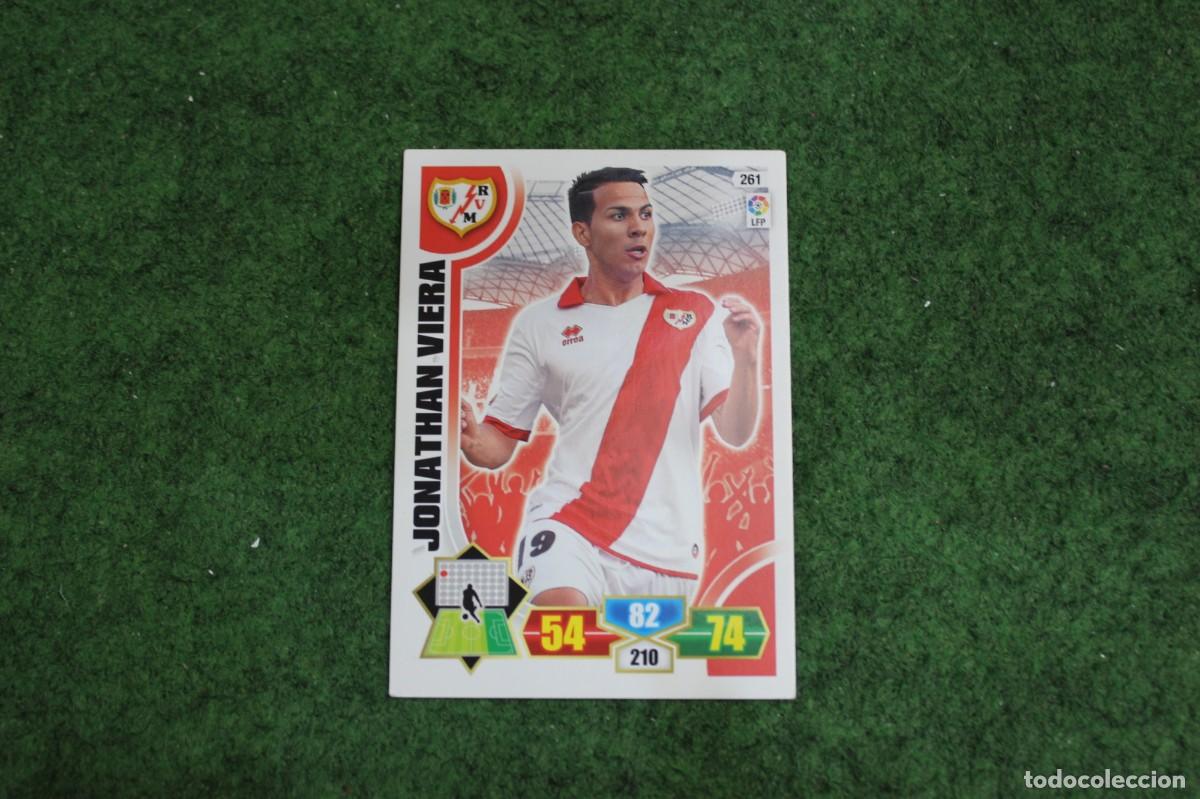 Cromos de f&uacute;tbol: 261 JONATHAN VIERA RAYO VALLECANO ADRENALYN XL 2013 2014 13 14 LALIGA SANTANDER