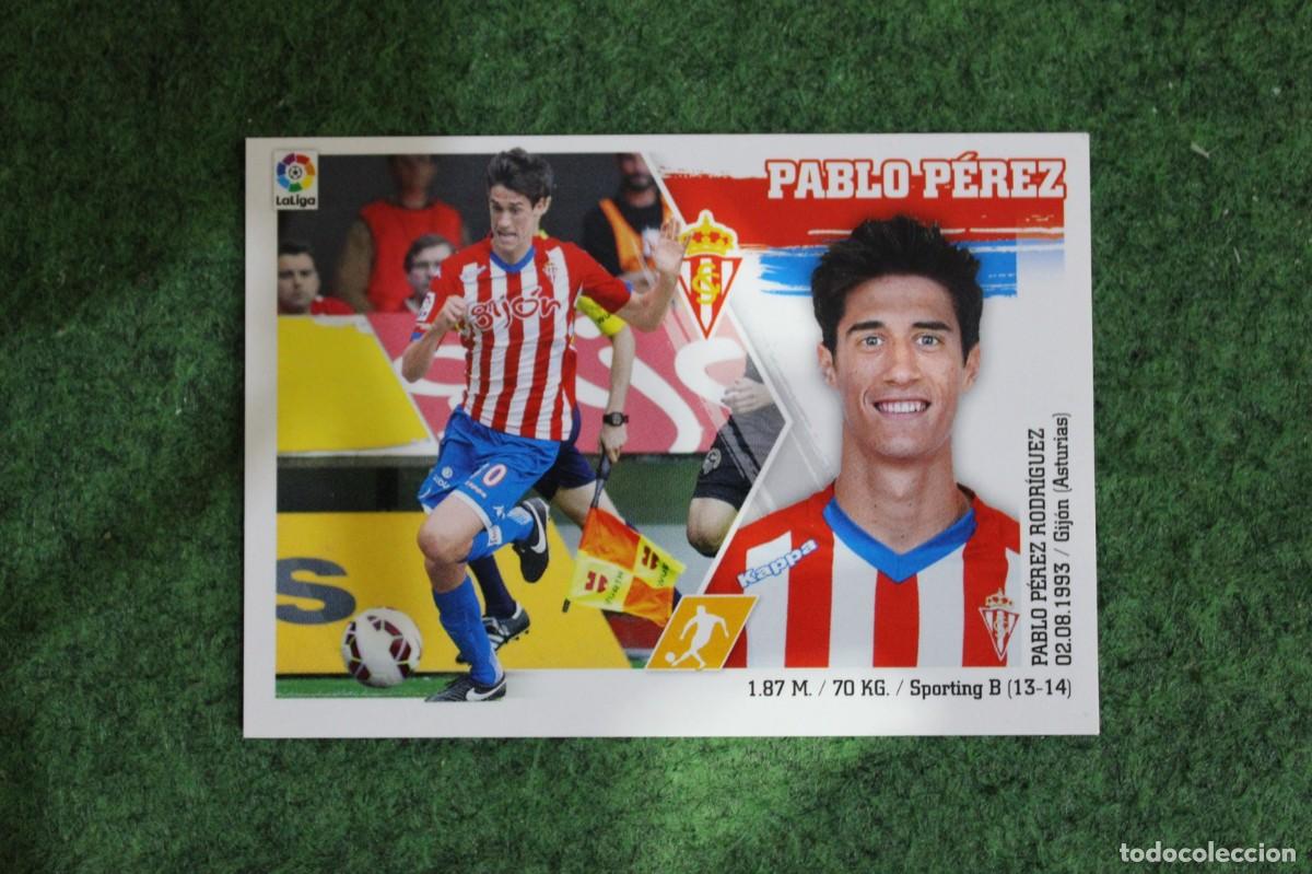 Cromos de f&uacute;tbol: 15 PABLO P&Eacute;REZ SPORTING LIGA ESTE PANINI 2015 2016 LIGA BBVA