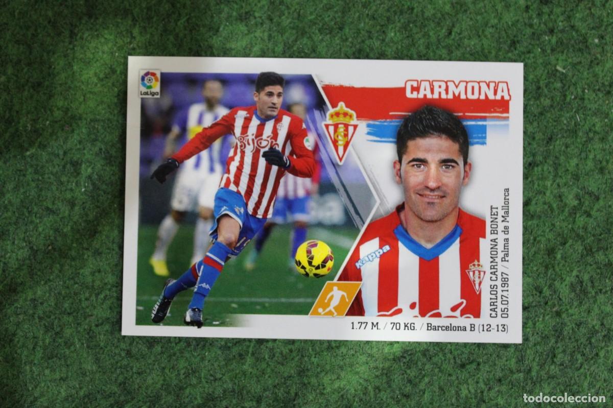 Cromos de f&uacute;tbol: 16 CARMONA SPORTING LIGA ESTE PANINI 2015 2016 LIGA BBVA