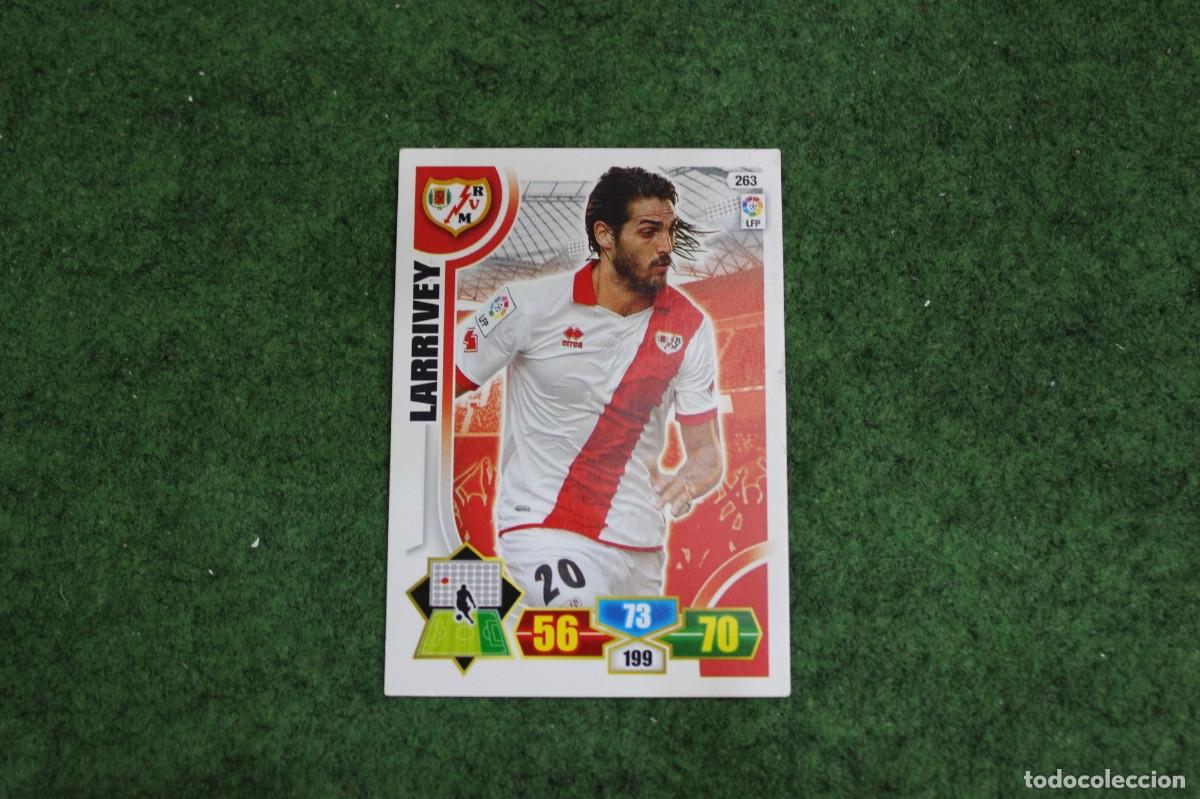 Cromos de f&uacute;tbol: 263 LARRIVEY RAYO VALLECANO ADRENALYN XL 2013 2014 13 14 LALIGA SANTANDER