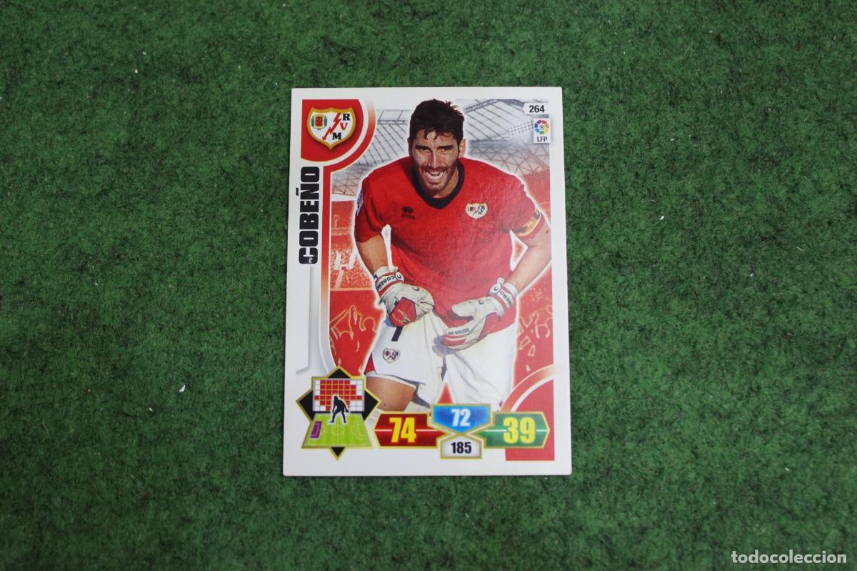 Cromos de f&uacute;tbol: 264 COBE&Ntilde;O RAYO VALLECANO ADRENALYN XL 2013 2014 13 14 LALIGA SANTANDER