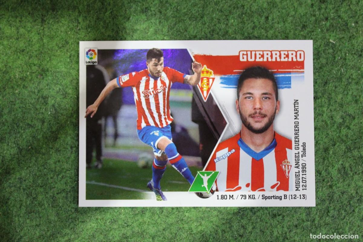 Cromos de f&uacute;tbol: 18 GUERRERO SPORTING LIGA ESTE PANINI 2015 2016 LIGA BBVA