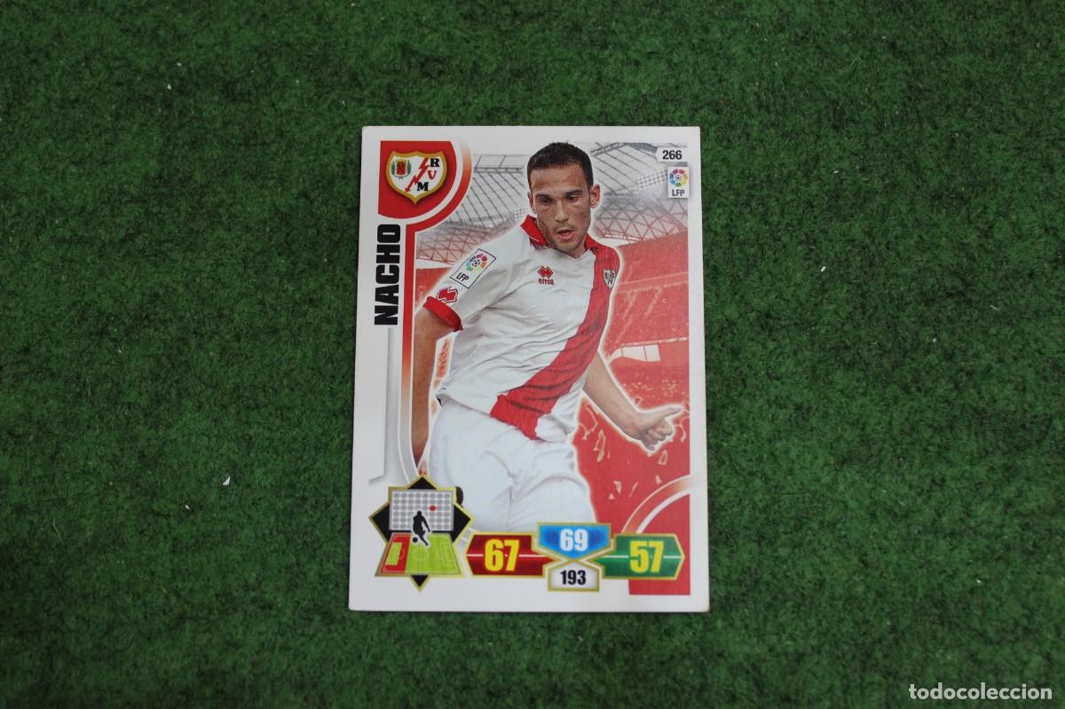 Cromos de f&uacute;tbol: 266 NACHO RAYO VALLECANO ADRENALYN XL 2013 2014 13 14 LALIGA SANTANDER