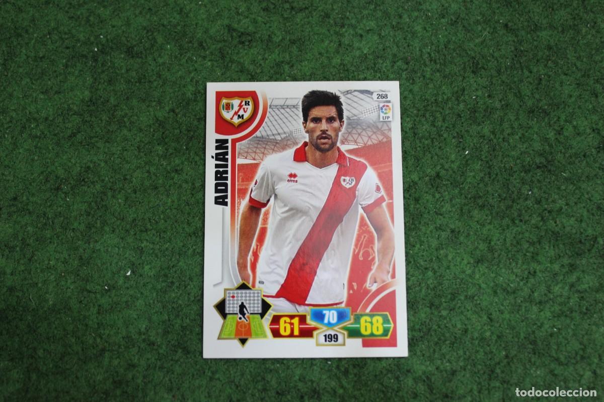 Cromos de f&uacute;tbol: 268 ADRI&Aacute;N RAYO VALLECANO ADRENALYN XL 2013 2014 13 14 LALIGA SANTANDER
