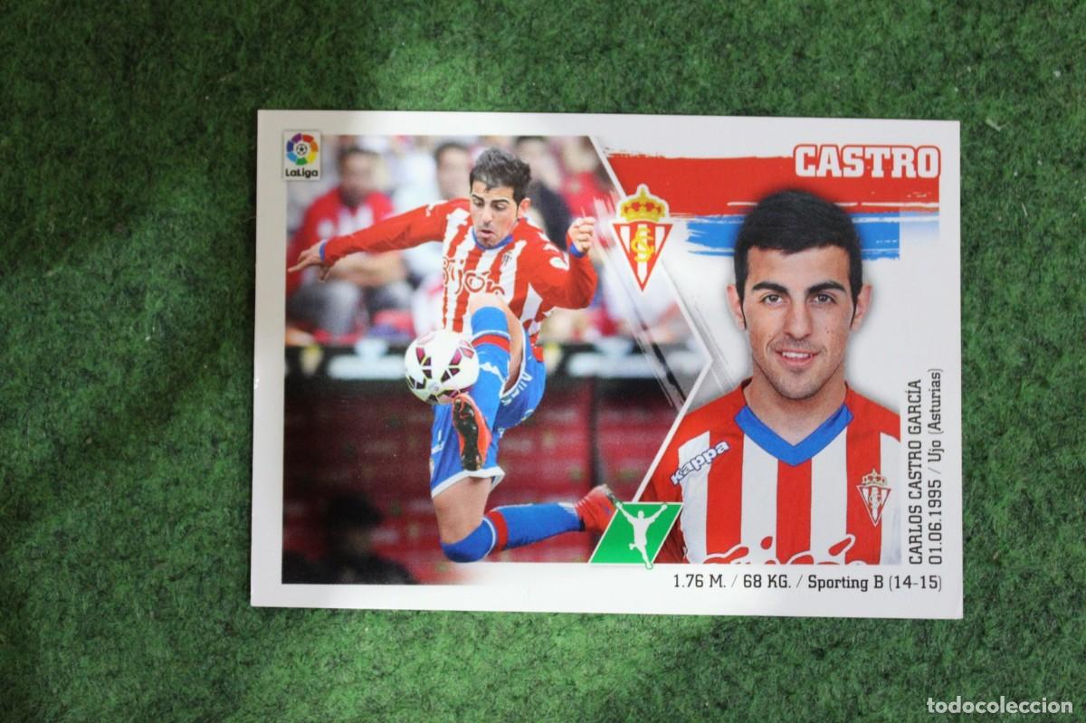 Cartes &agrave; collectionner de Football: 20 CASTRO SPORTING LIGA ESTE PANINI 2015 2016 LIGA BBVA