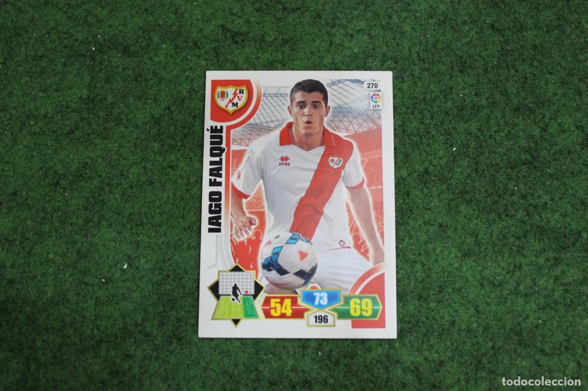 Cromos de f&uacute;tbol: 270 IAGO FALQU&Eacute; RAYO VALLECANO ADRENALYN XL 2013 2014 13 14 LALIGA SANTANDER