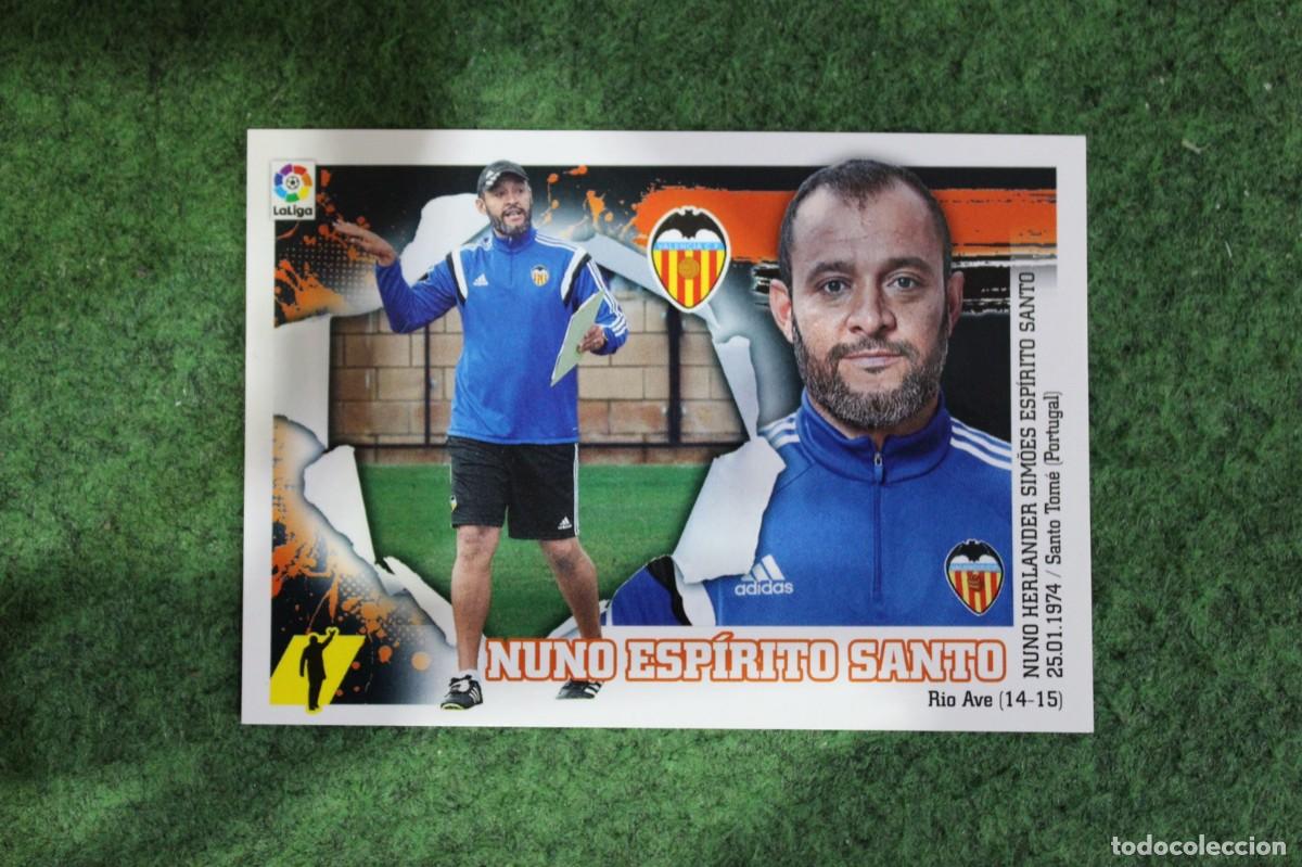 Cartes &agrave; collectionner de Football: 2 NUNO ESP&Iacute;RITO SANTO VALENCIA LIGA ESTE PANINI 2015 2016 LIGA BBVA
