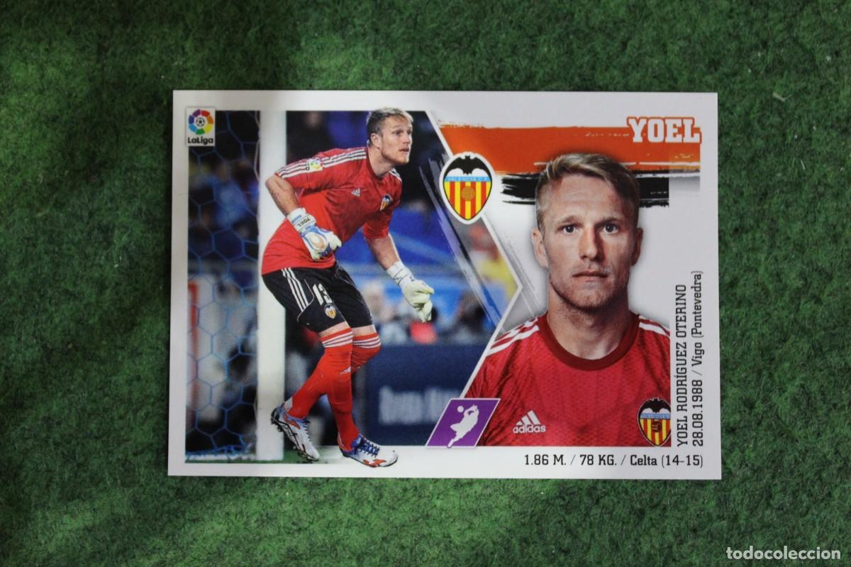 Cartes &agrave; collectionner de Football: 4 YOEL VALENCIA LIGA ESTE PANINI 2015 2016 LIGA BBVA