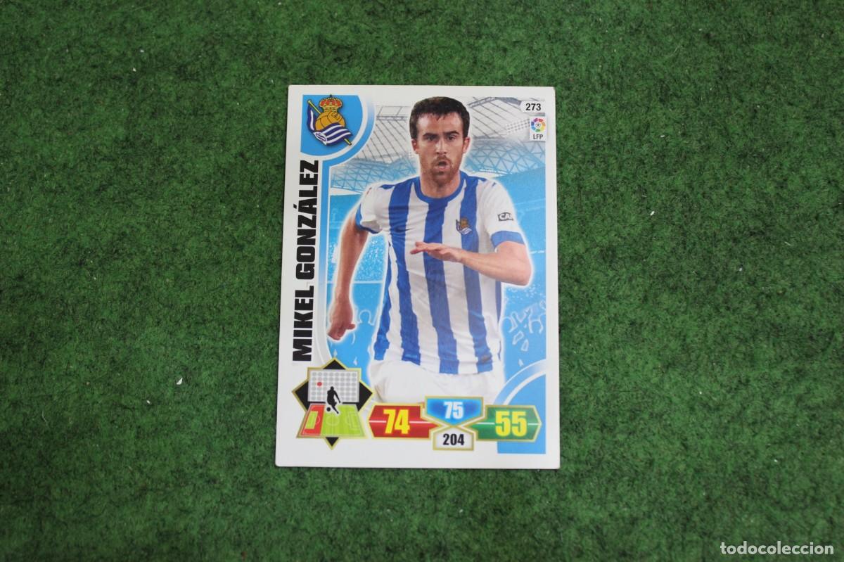 Cromos de f&uacute;tbol: 273 MIKEL GONZ&Aacute;LEZ REAL SOCIEDAD ADRENALYN XL 2013 2014 13 14 LALIGA SANTANDER