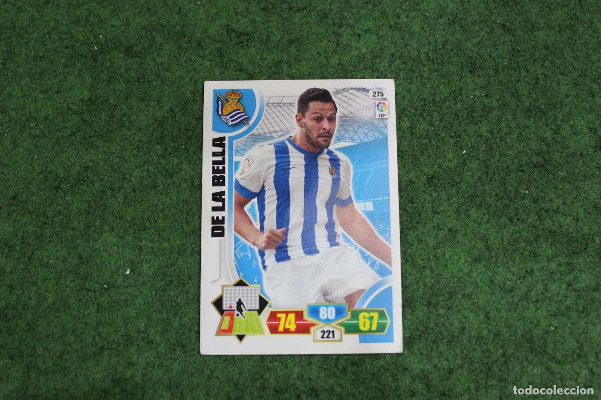 Cartes &agrave; collectionner de Football: 275 DE LA BELLA REAL SOCIEDAD ADRENALYN XL 2013 2014 13 14 LALIGA SANTANDER