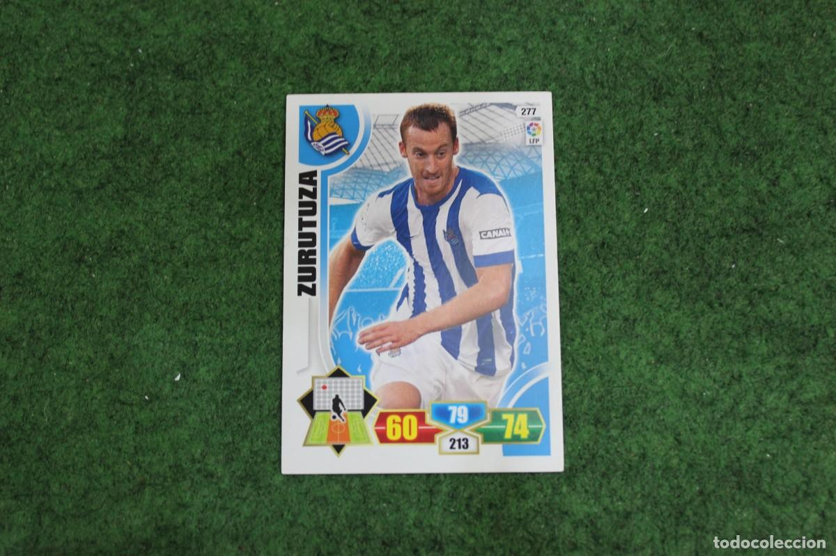 Cartes &agrave; collectionner de Football: 277 ZURUTUZA REAL SOCIEDAD ADRENALYN XL 2013 2014 13 14 LALIGA SANTANDER