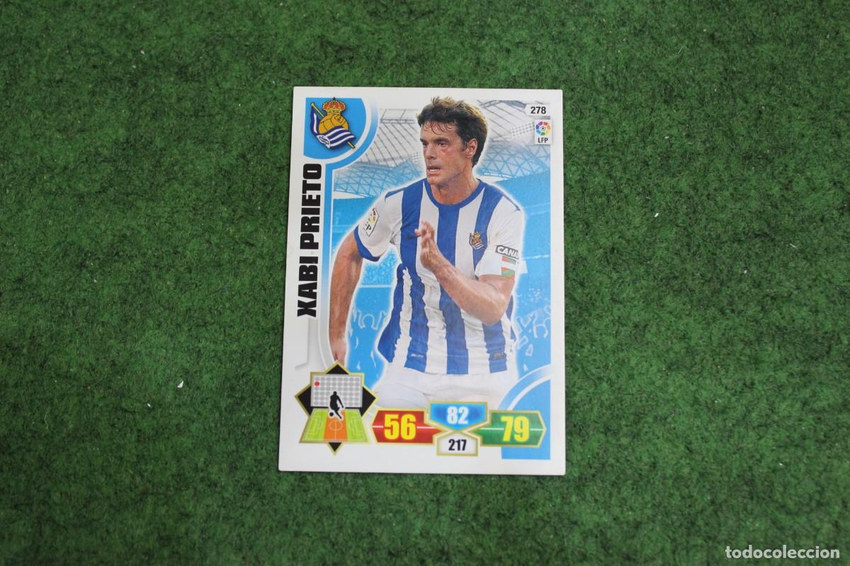 Cartes &agrave; collectionner de Football: 278 XABI PRIETO REAL SOCIEDAD ADRENALYN XL 2013 2014 13 14 LALIGA SANTANDER