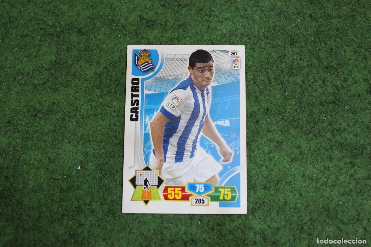 Figurine di Calcio: 287 CASTRO REAL SOCIEDAD ADRENALYN XL 2013 2014 13 14 LALIGA SANTANDER